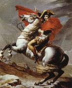 Jacques-Louis David napoleon bonaparte korsar alperna oil painting